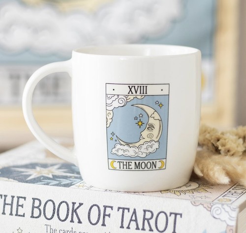 The moon tarot ceramic - moon,