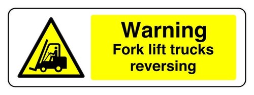 Warning fork lift - warning,