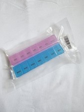 7 Days Pill Box Blue And Pink
