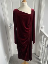 Ladies Monsoon Burgundy Red