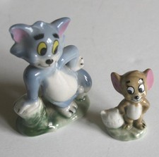 1970s Vintage Wade Pottery/MGM Tom & Jerry figurines in good condition