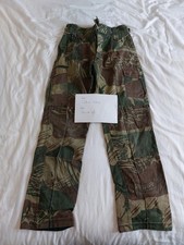 Genuine Rhodesian Army Brushstroke Camouflage Trousers | Medium / Long Fit