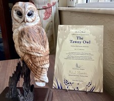 Danbury Mint The Tawny Owl By David Fryer