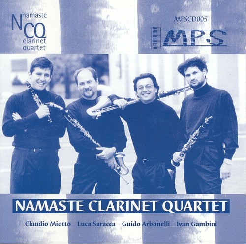 Namaste clarinet quartet cd - ,