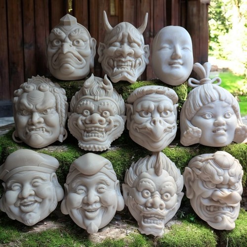 Japanese mask magnets printed - japanese,