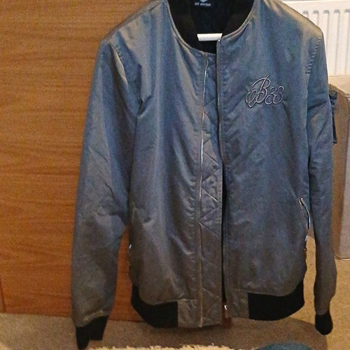 Bee inspired men grey - men's, bomber