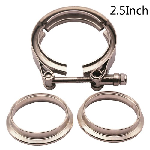 Universal stainless turbo - stainless, 2.5"