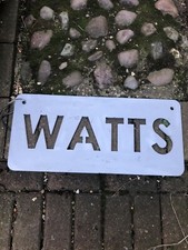 Tractor Weight Block Name Plate 