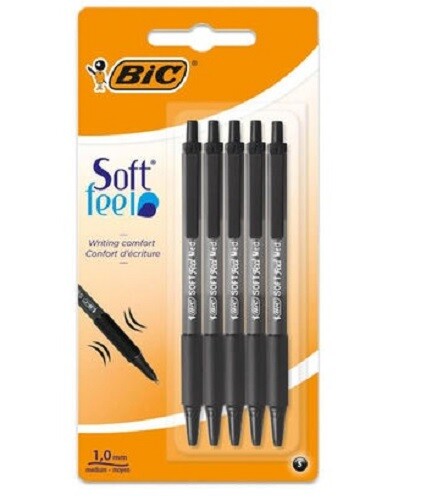 Bic ball retractable pens - retractable,