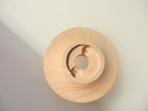 Wooden backplate door - door, knob