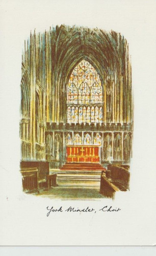York the minster choir - the,