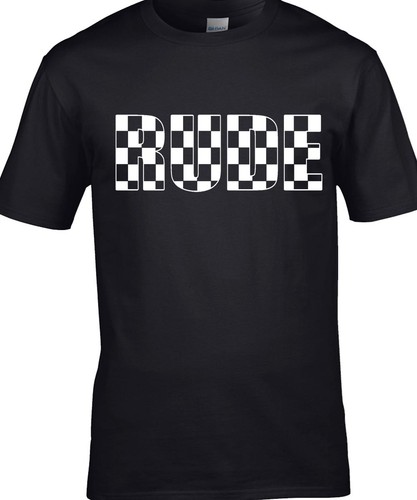 Rude boy shirt - rude, ska