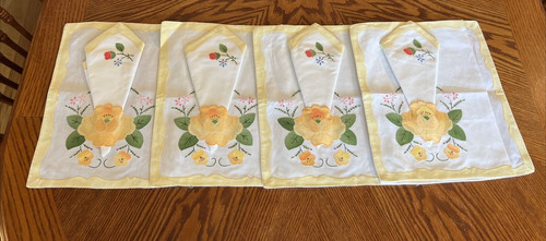 Vtg 1950s set placemats - vtg,