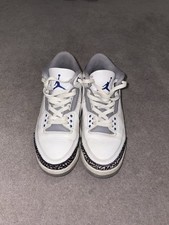 Nike Air Jordan 3 Retro 'Racer Blue' Size UK 8, US Size 9
