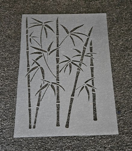 Bamboo stencil usable - re-usable,