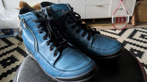Wolky blue boots - , size