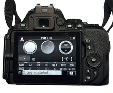 Nikon D D3300 24.2MP Digital SLR Camera - Black (Body Only)