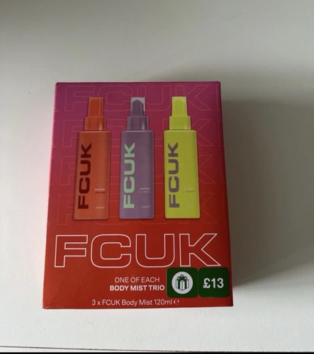 Fcuk trio body sprays - trio, 3