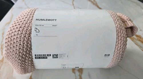 Ikea humlemott pink blanket - ikea,