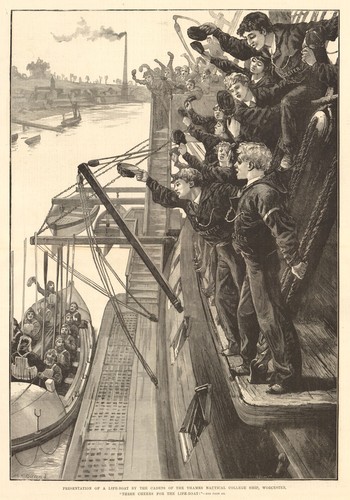 Presentation life boat by - of,