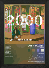 Joey Badass - 2000 Album Art Framed Wall Art Poster Canvas Print Picture