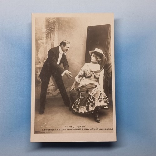 Theatre postcard c1905 real - postcard,