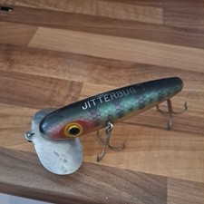Fred Arbogast Jitterbug Vintage  Fishing Lure 3 Hook Rare