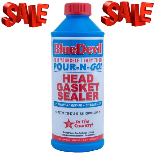 Bluedevil head gasket sealer - bluedevil,