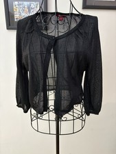 Monsoon Black Sparkly Cardigan