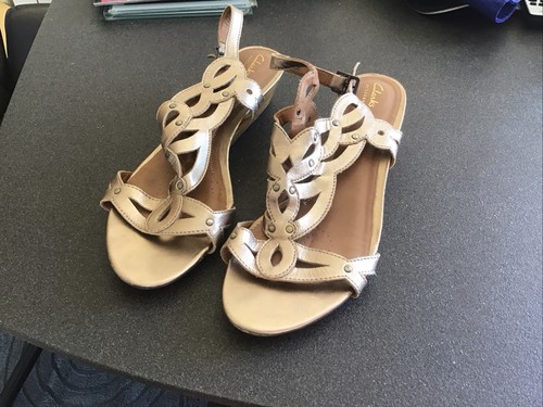 Clarks artisan gold sandal - artisan,