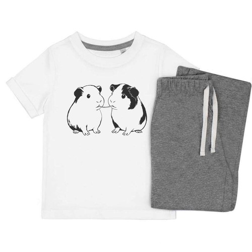 Guinea pigs eating kids - eating',