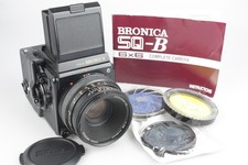 Bronica SQ-B 6x6 SLR Camera 120 Film Back WLF 80mm f/2.8