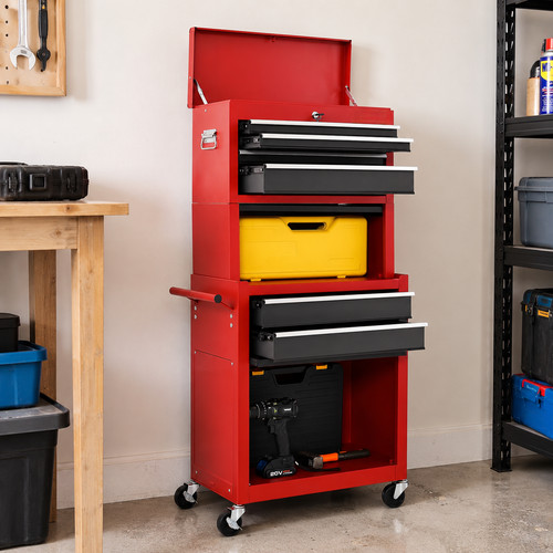 Rolling tool cabinet drawer - tool,