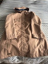 Regatta Ladies Beige Waterproof Jacket Size 14