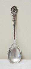 Danish floral jam spoon