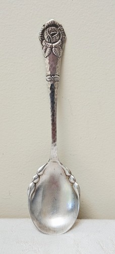 Danish floral jam - , spoon
