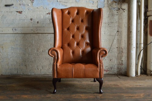 Handmade vintage tan brown - tan,
