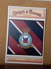  Royal Air force No 57 Squadron Crests & Badges of  the Armed services Postcard