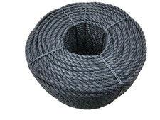 Rope strand staple spun - rope,