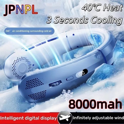 8000mah neck fan bladeless - bladeless, usb