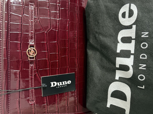 Dune london burgundy patent - dune,