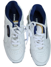 Donnay Men's White Trainers Lace Up Casual Sneakers Size UK 4
