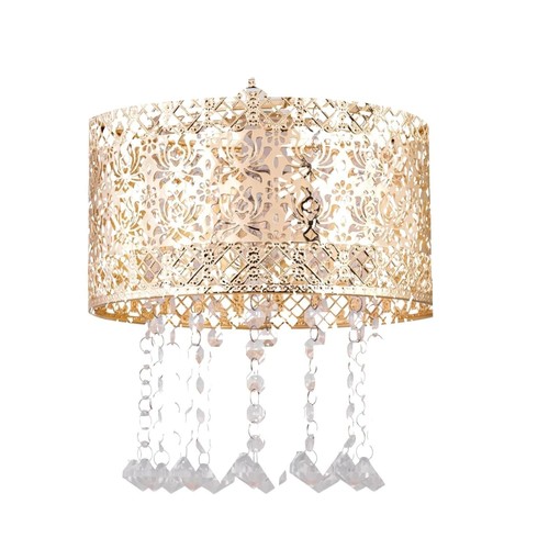 Modern gold metal jewelled - gold,