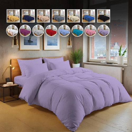 Duvet quilt cover set soft - set,