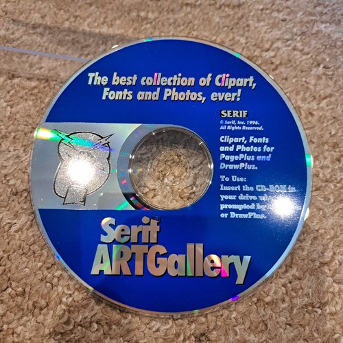 Serif artgallery rom - artgallery, cd-rom