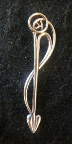 Rennie mackintosh style brooch - style,