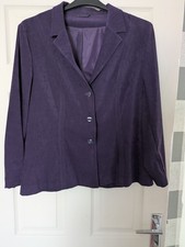 Berkertex Purple Jacket Size 16 Lined