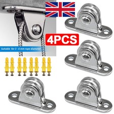 4Pcs Heavy Duty Fixed Pulley