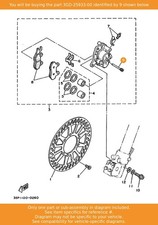 Yamaha pin pad 3gd 25933 - yamaha, 3gd-25933-00