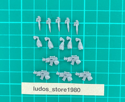 Necromunda cawdor weapons 15 - weapons, x